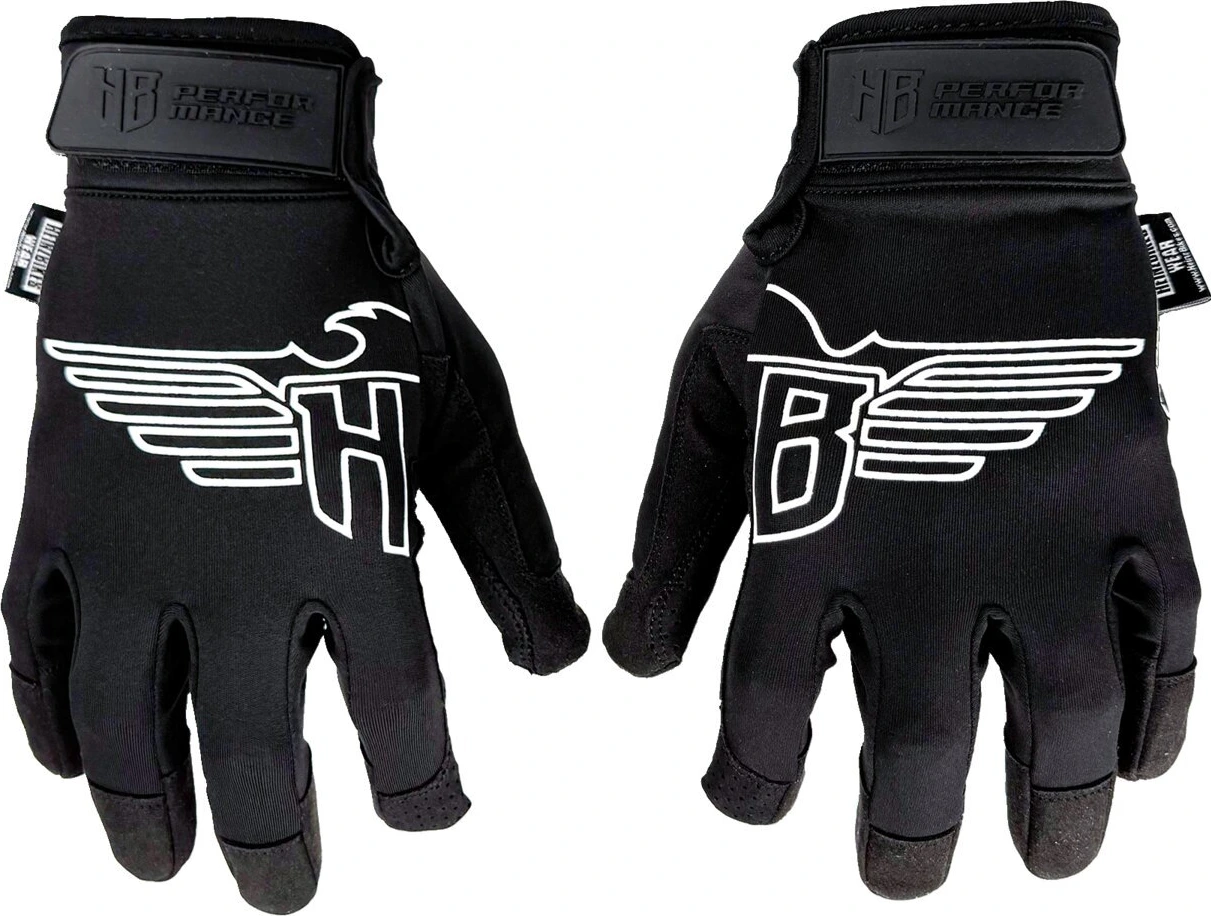 HeinzBikes Eagle split gloves, Black, L