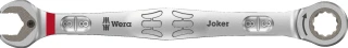 Wera ratcheting wrench open/ box end 3/8" Joker - US sizes