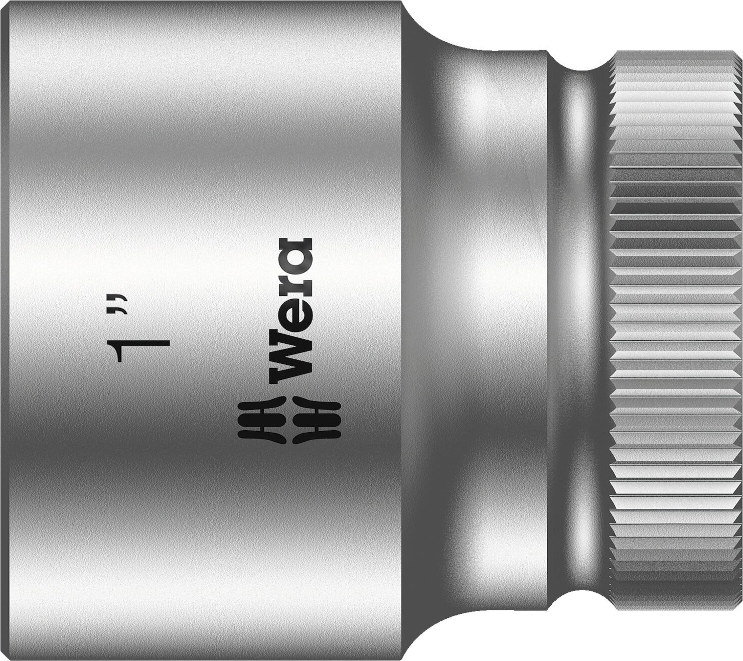 Wera Zyklop 1/2" socket - US sizes 1", 40 mm, Chrome