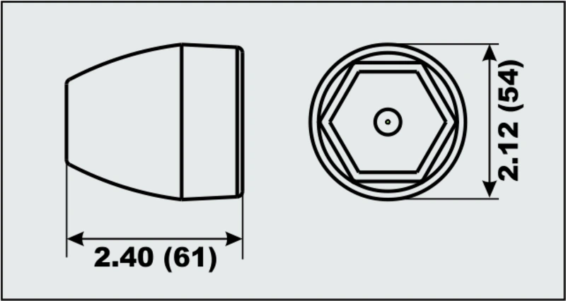 Perf metals anode Prop Mercruiser Bravo 3