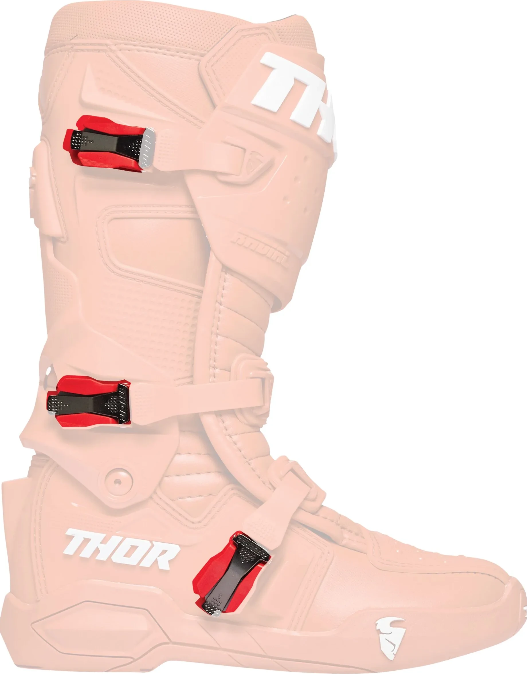 BUCKLE KIT RADIAL RED
