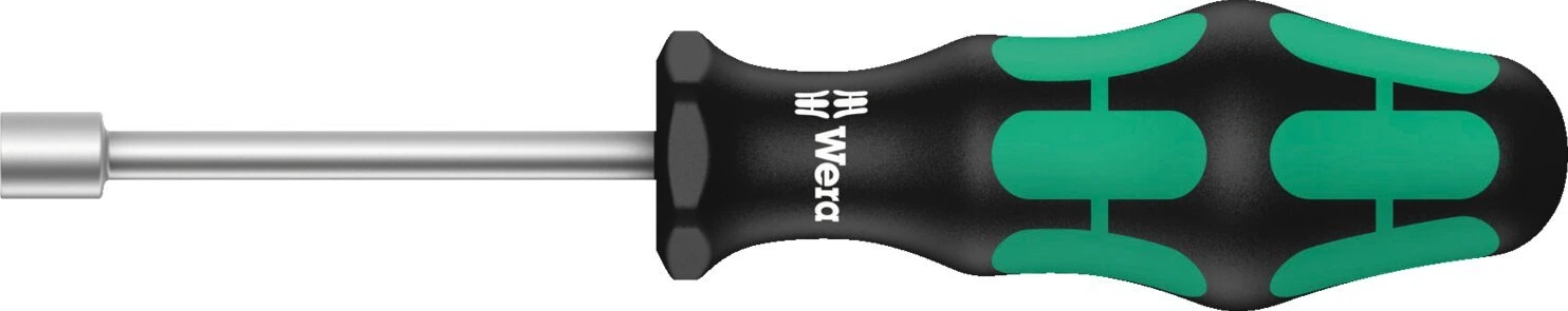 Wera nutdriver for Hex bolts and nuts Series 300, Black, 90 mm