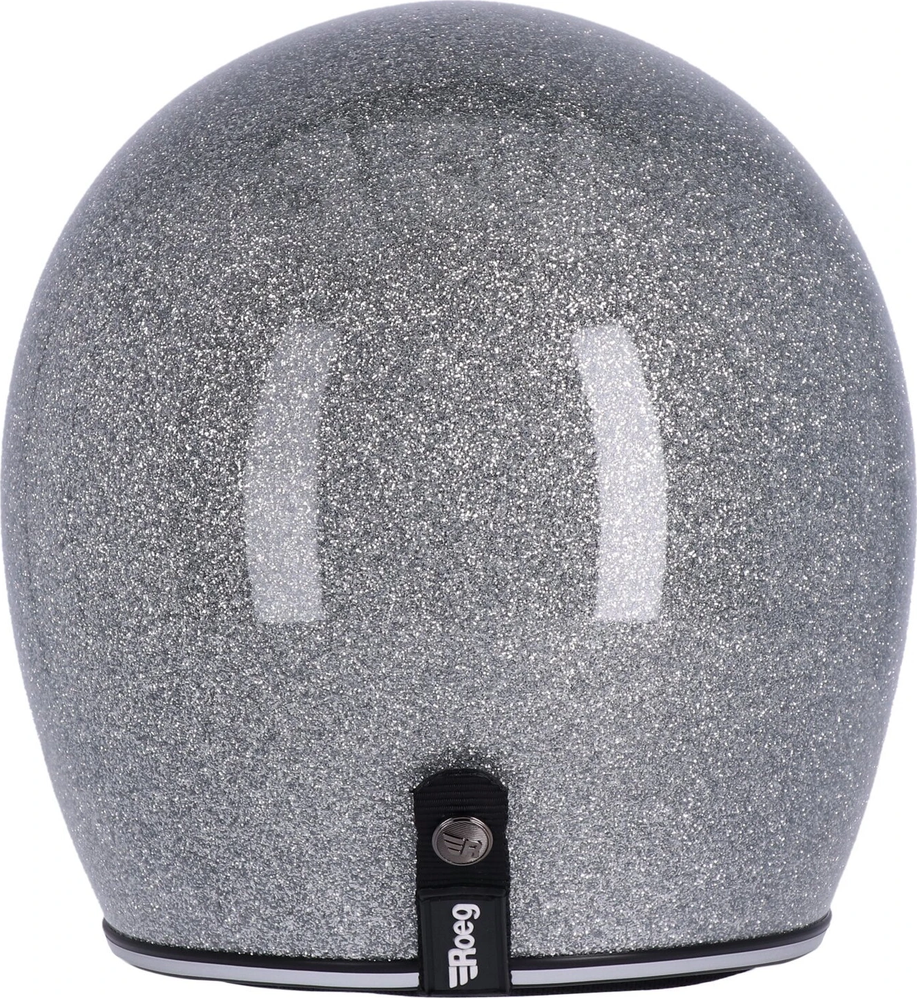 Roeg JETT helmet, disco ball Silver, Silver, L, Metal Flake
