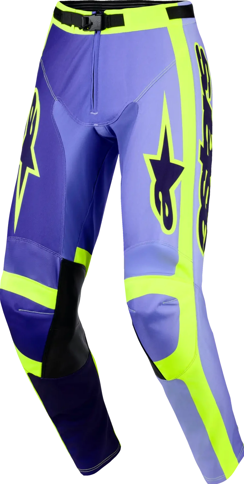 PANT RACER PORTL PURPLE/YEL 30