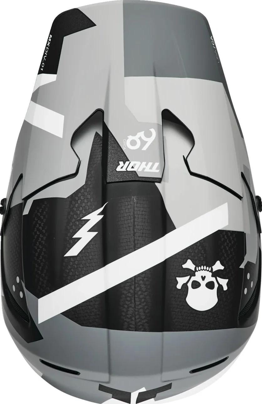 HELMET REFLEX SPORT CBN BRAVE GY/WH XS