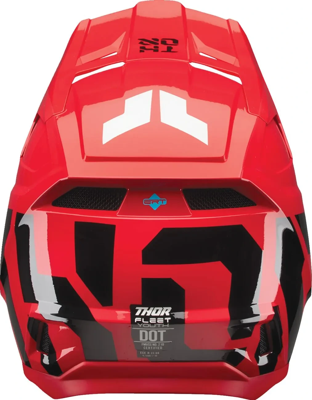 HELMET FLEET YOUTH FORGE RED S
