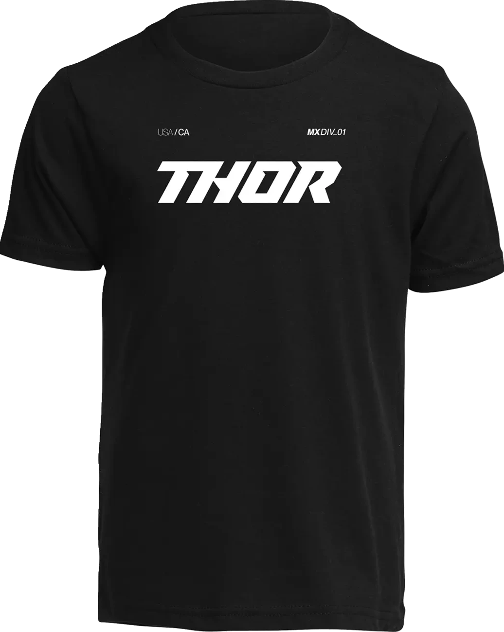 TEE YTH BRAVE BLACK XS