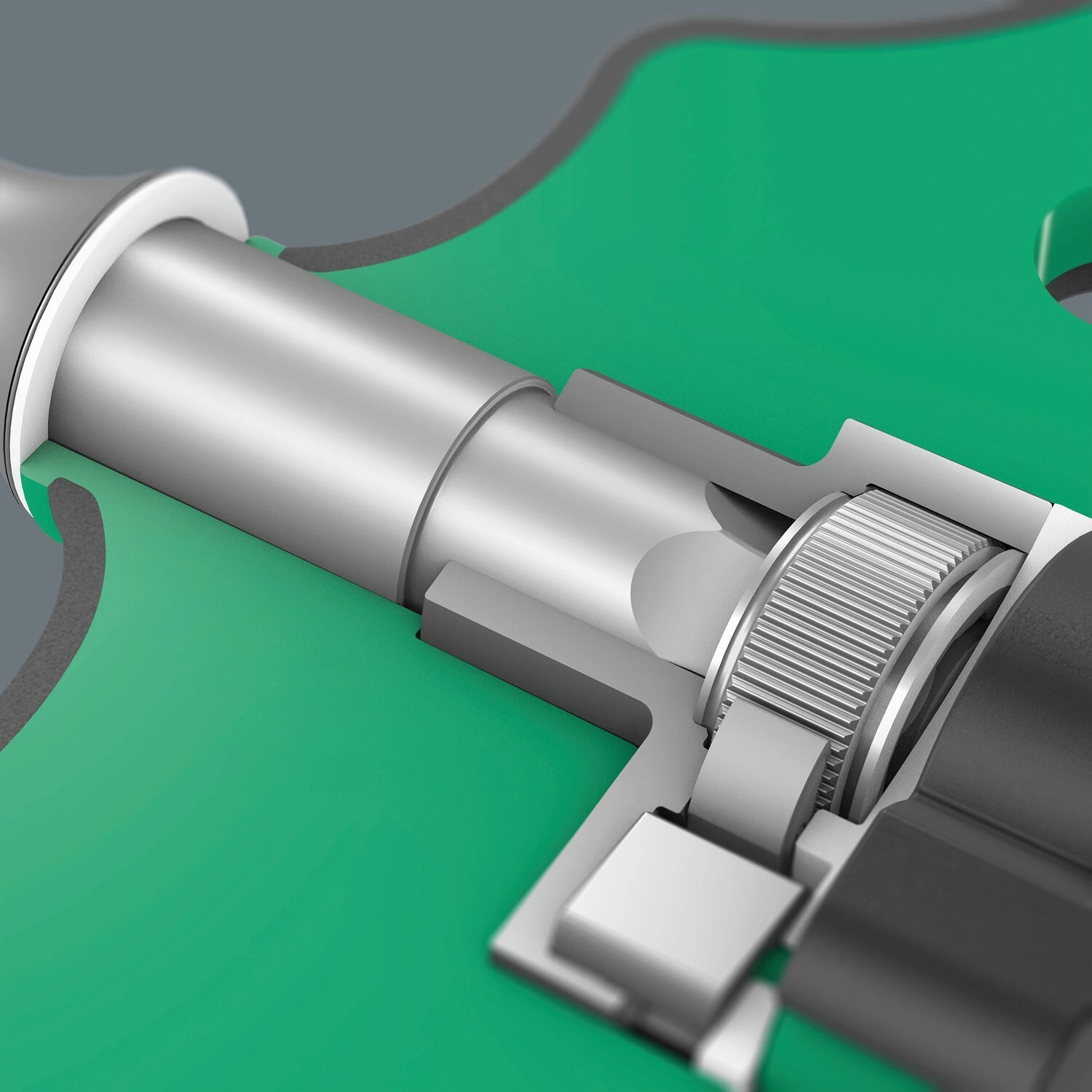 Wera, Kraftform Kompact 400 RA. 1/4" drive. Metric sizes, Black