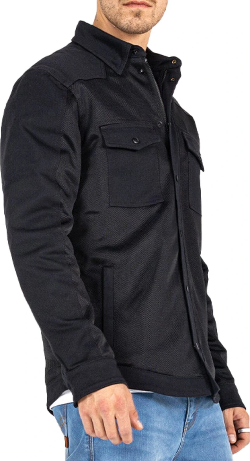 John Doe Aero Mesh motoshirt, Black, 2XL