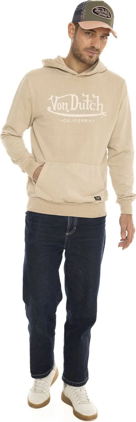 Von Dutch Youth hoodie, Brown, M