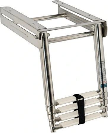 Osculati Telescopic foldaway standard ladder 4 step