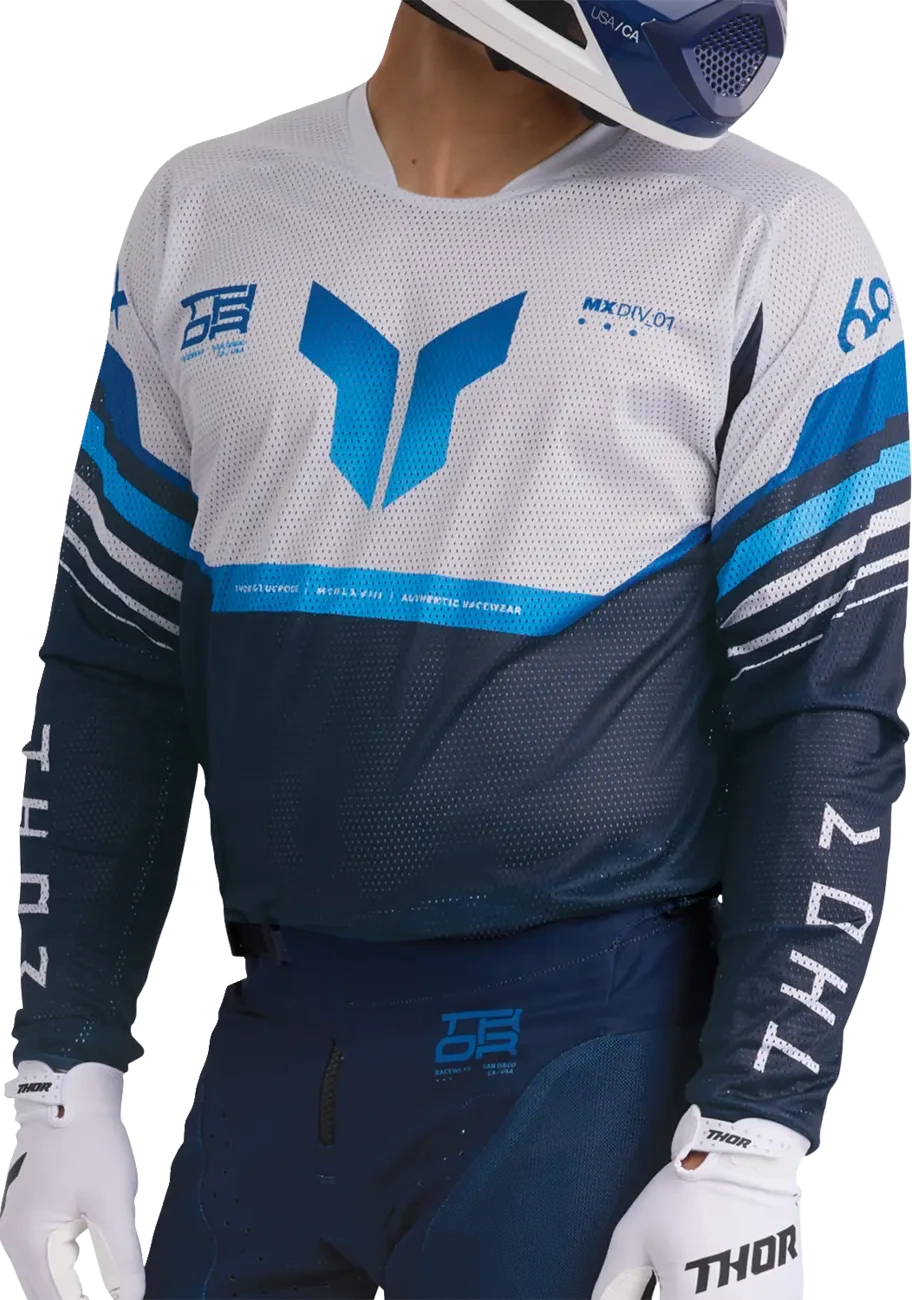 JERSEY LAUNCHMODE-VENT RAPTOR MID/GY L