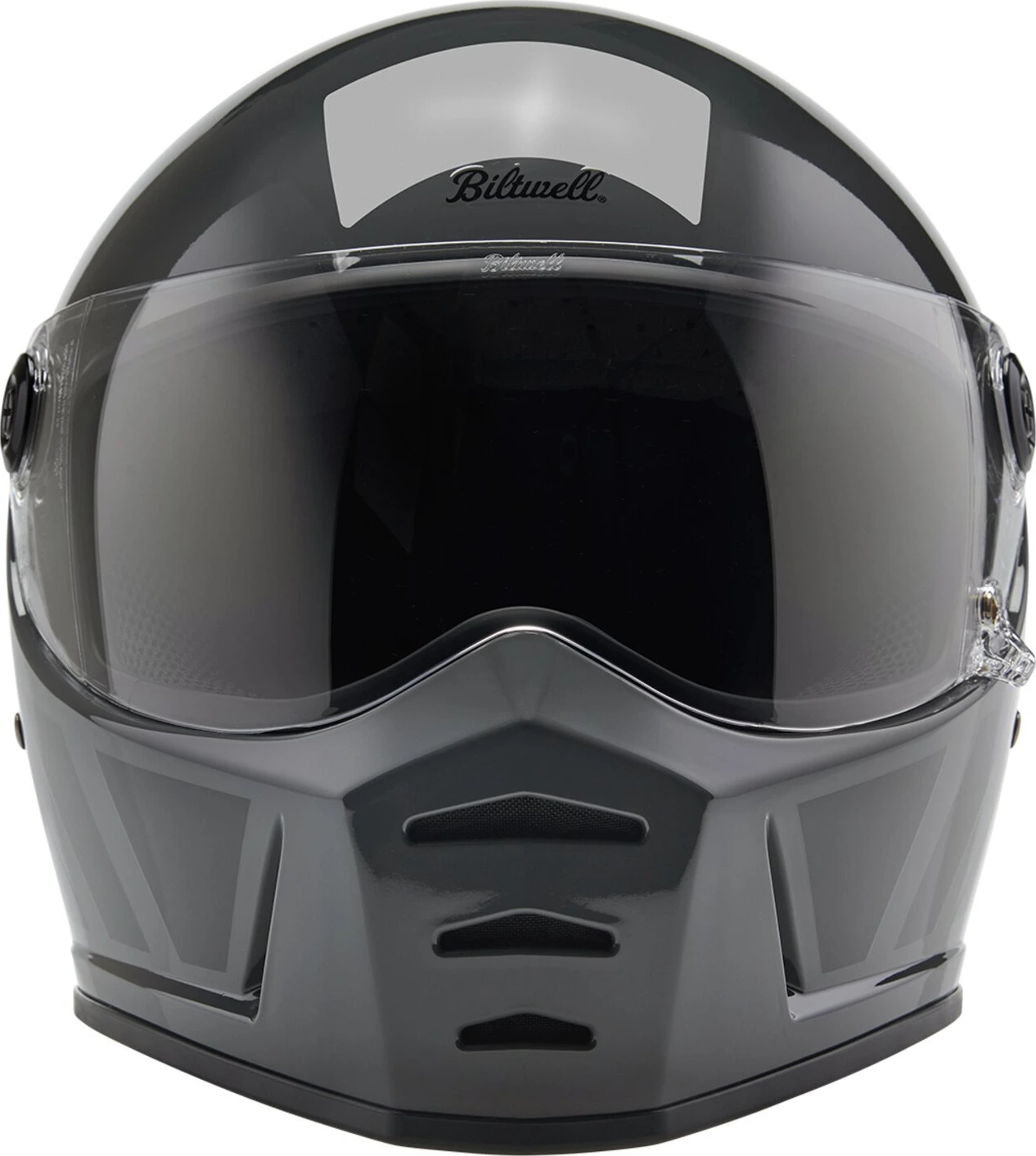 Biltwell Lane Splitter helmet, grey inertia Gray, XS, Gloss
