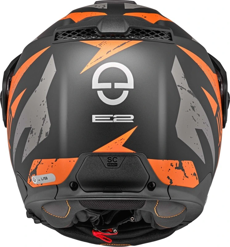Schuberth Helmet E2 Explorer Matt Orange, 53 XS