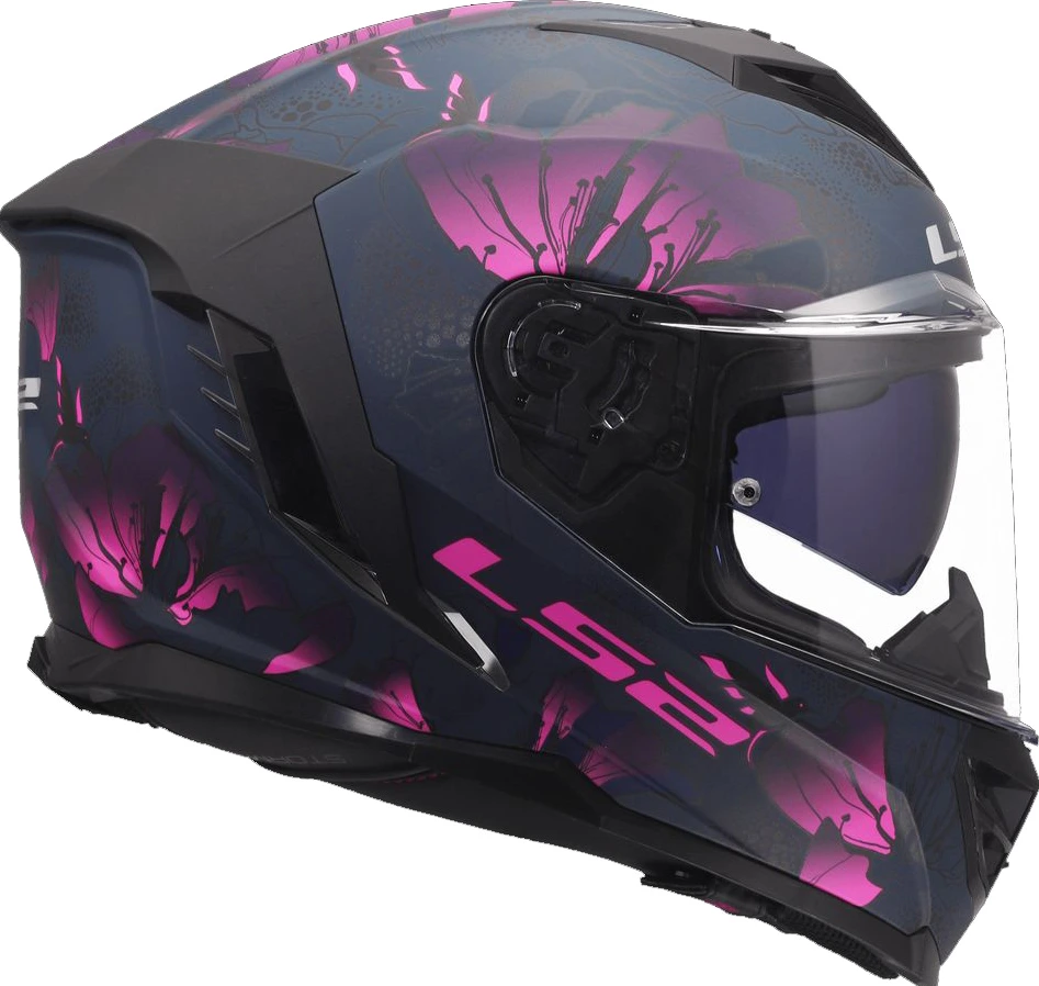 LS2 FF818 STORM III BURST Helmet - L, Black Pink