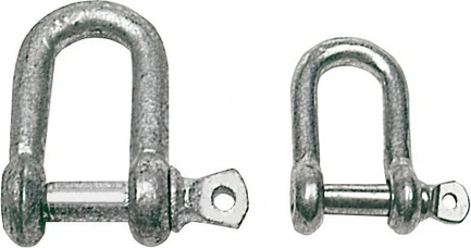 D-Shackle galvanized 10mm