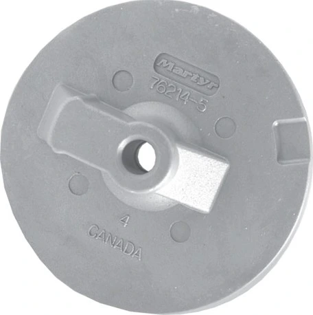 Osculati anode fin flat (zinc) Mercury/Mercruiser