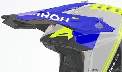 Airoh Aviator 3 Peak Hima Blue Gloss