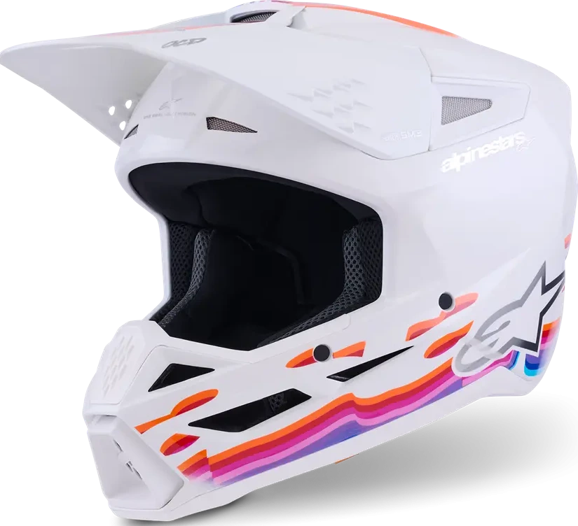 HELMET SM3 FORCE WHITE-GLOSS XS