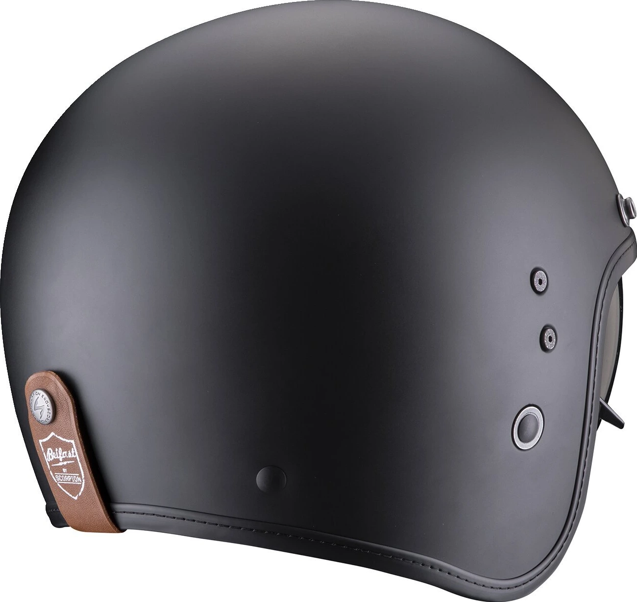 Scorpion Belfast Evo Luxe helmet, Black, XS, Matte