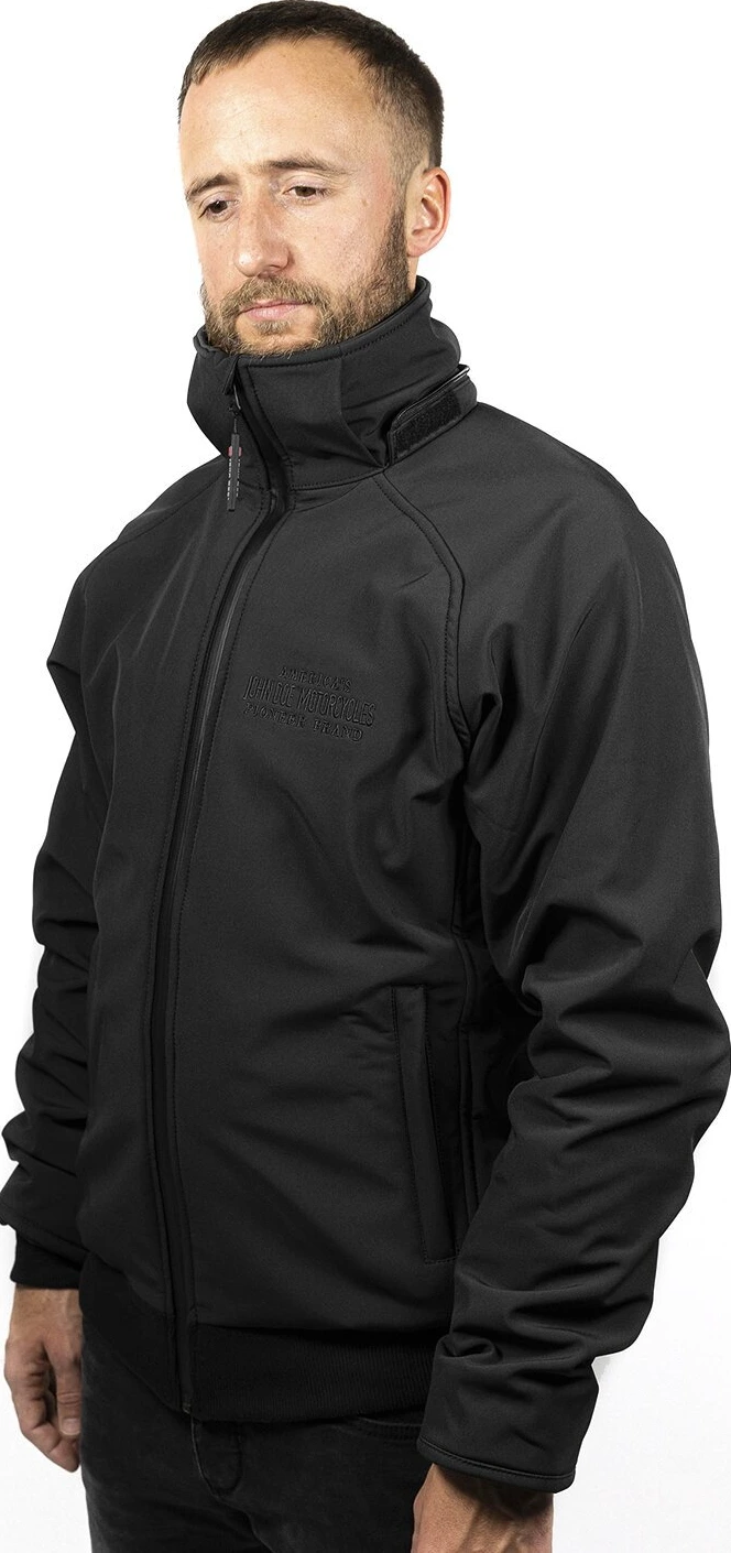 John Doe Softshell jacket, Black, S