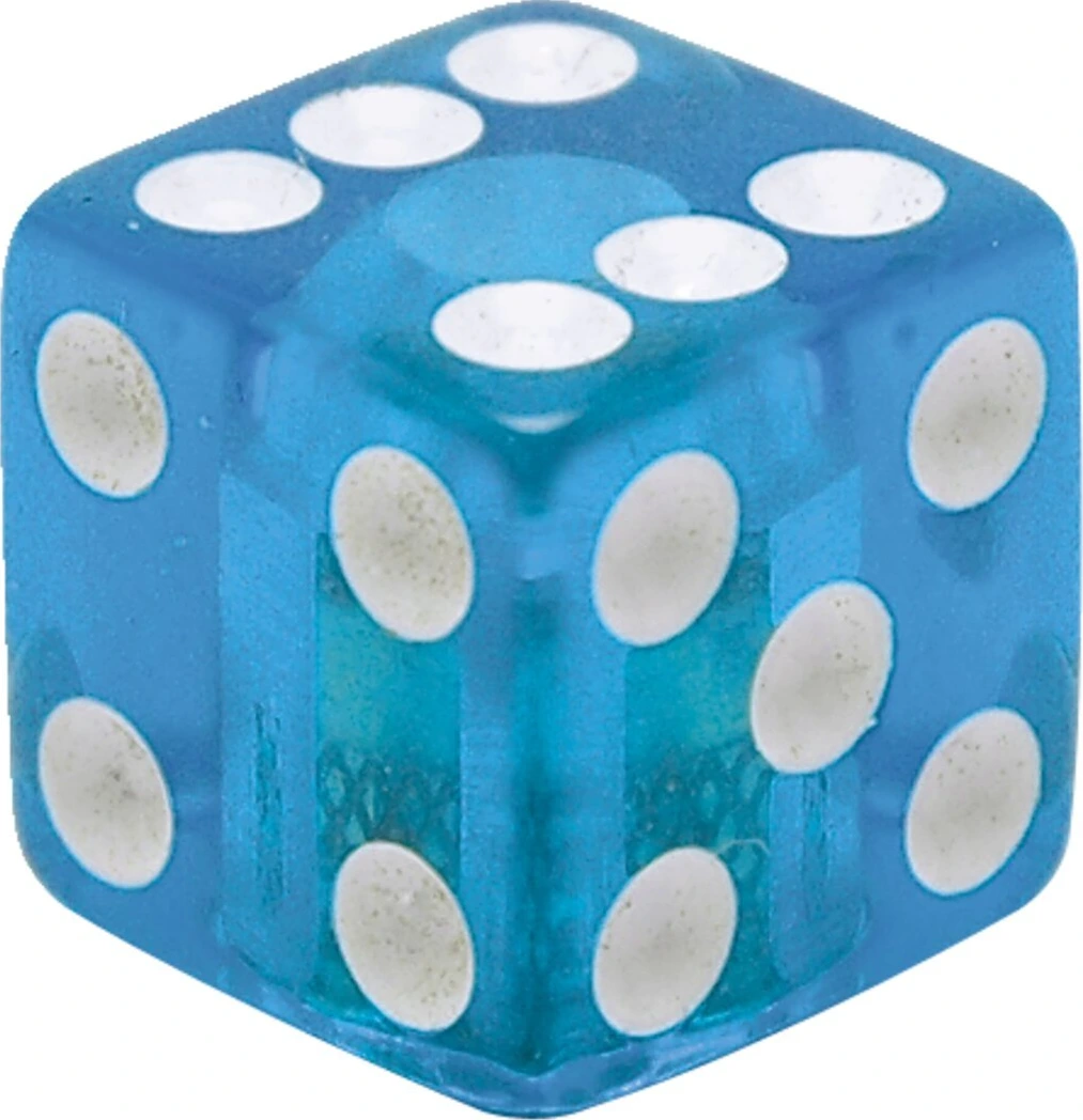 Trik Topz, valve stem caps, Blue
