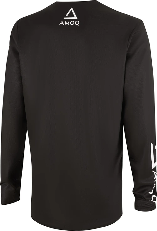 AMOQ Ascent Comp Jersey Black-White, XS