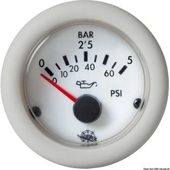 Osculati Oil pressure gauge 0-5 bar 24v