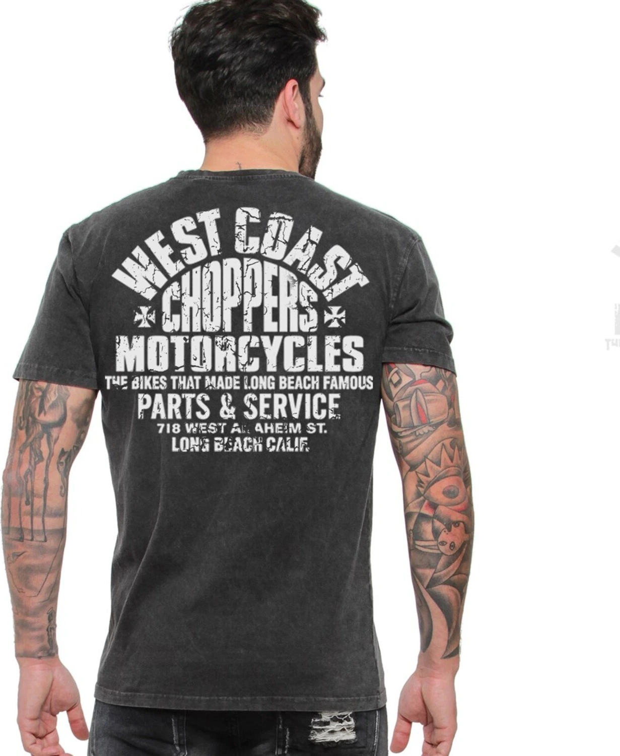 WCC Parts t-shirt, vintage Black, Black, S
