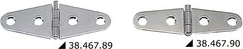 S.S hinge 101x38 mm
