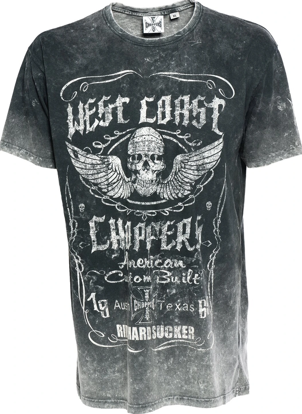 WCC Ride Hard Sucker vintage t-shirt, Black, S