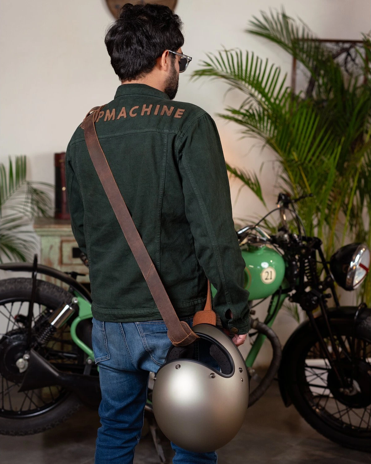 Trip Machine Helmet Harness, mocha