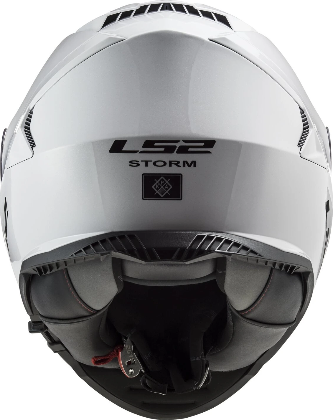 LS2 Storm II Solid helmet white, XS, Gloss