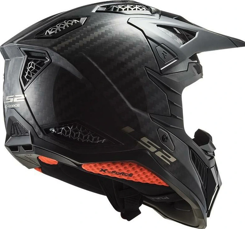 LS2 MX703 C X-FORCE helmet - Gloss Carbon, L