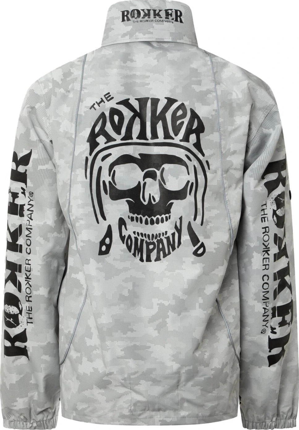 Rokker rainset, classic Gray, camouflage Gray, M