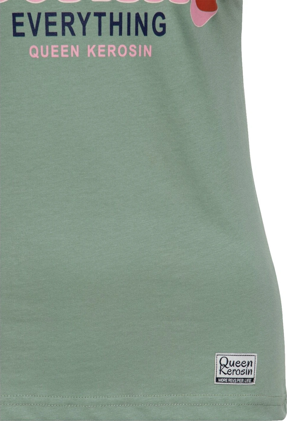 Queen Kerosin Queen Of Fucking Everything t-shirt, Green, pink, S