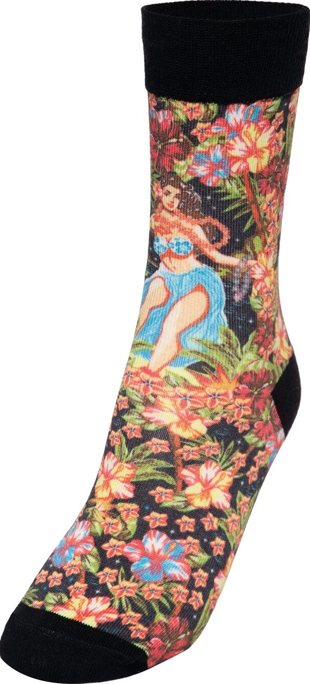 King Kerosin Hula girl socks