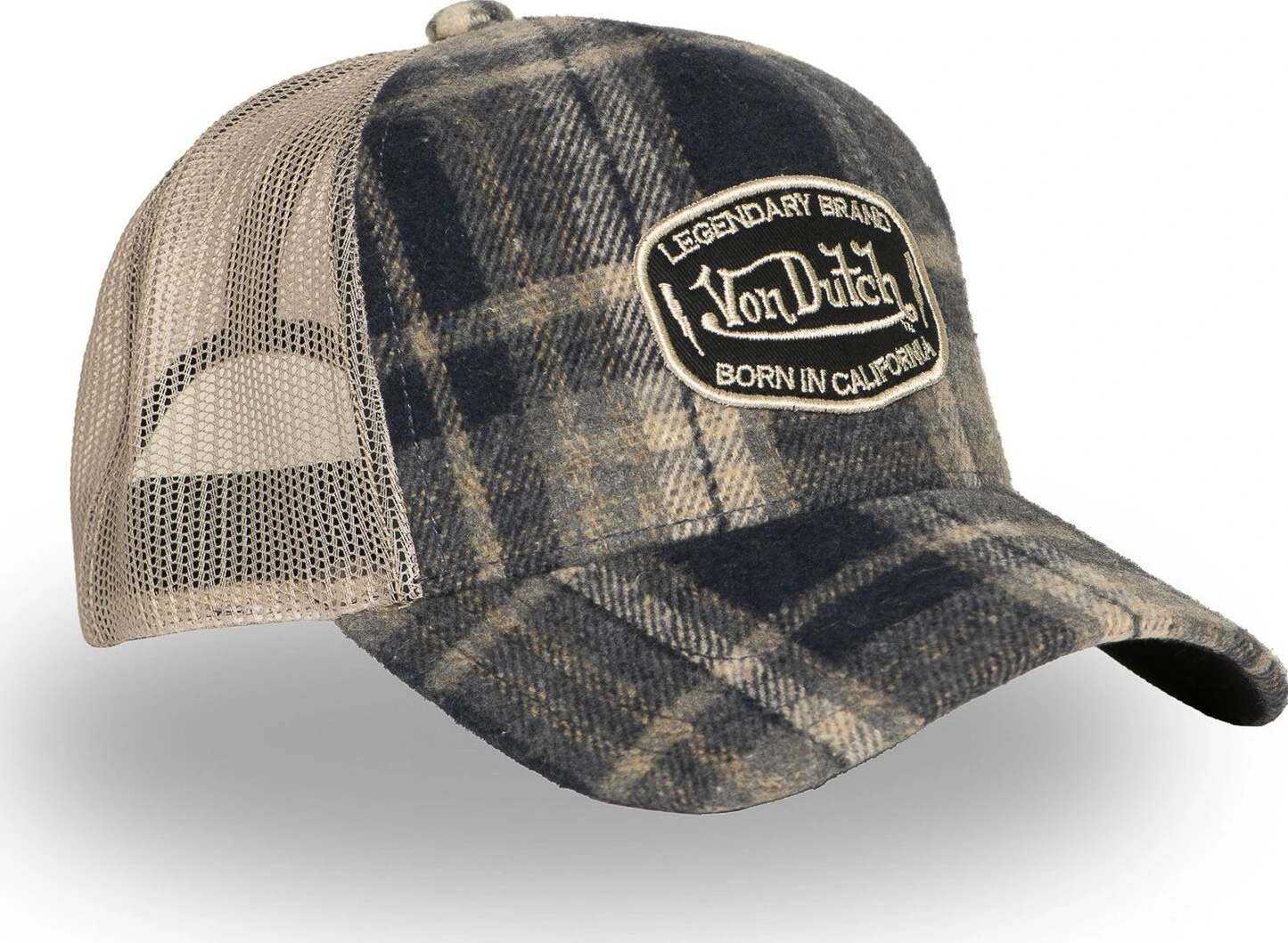 Von Dutch Carreaux cap