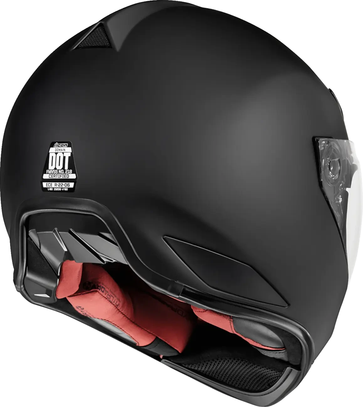 HELMET DOMAIN RUB BLACK XS