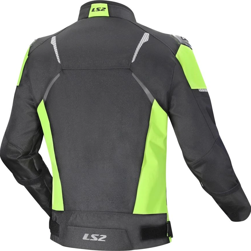 LS2 ZOOM MAN JACKET - M, Black Red