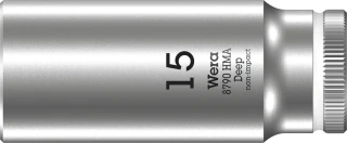 Wera, deep socket size 15mm