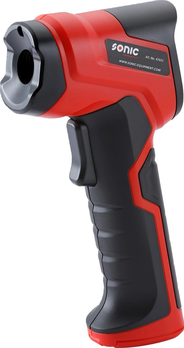 Sonic, infrared thermometer, Black, 170 mm