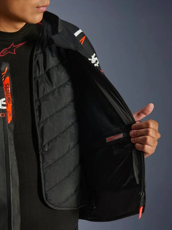 Alpinestars Leather Jacket GP Force v2 Black/White, 48