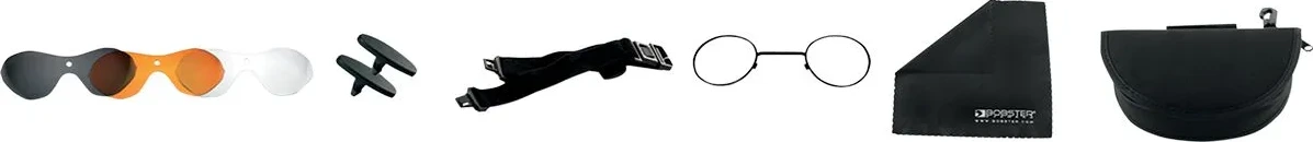 SUNGLASSES CONVERTIBLE SPEKTRAX BLACK
