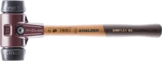 Halder mallet Simplex soft face rubber 350mm long