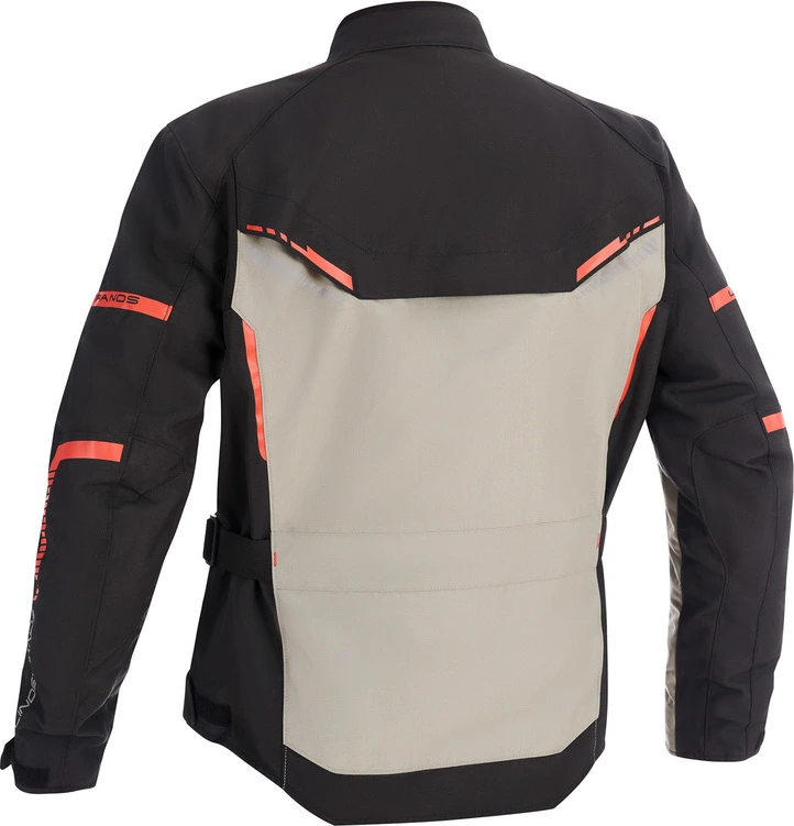 Lindstrands textile jacket Lomsen Black/light grey 56