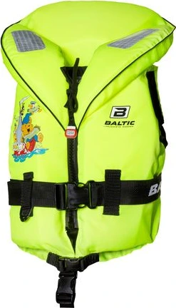 Baltic Bamse päästevest UV-kollane lastele 15-30kg