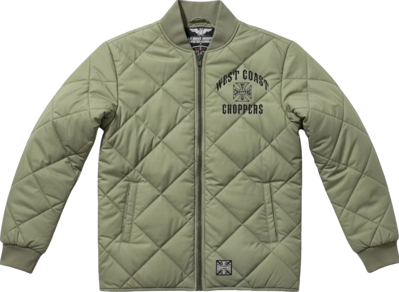WCC Iron Quilted jacket, olive, Green, S