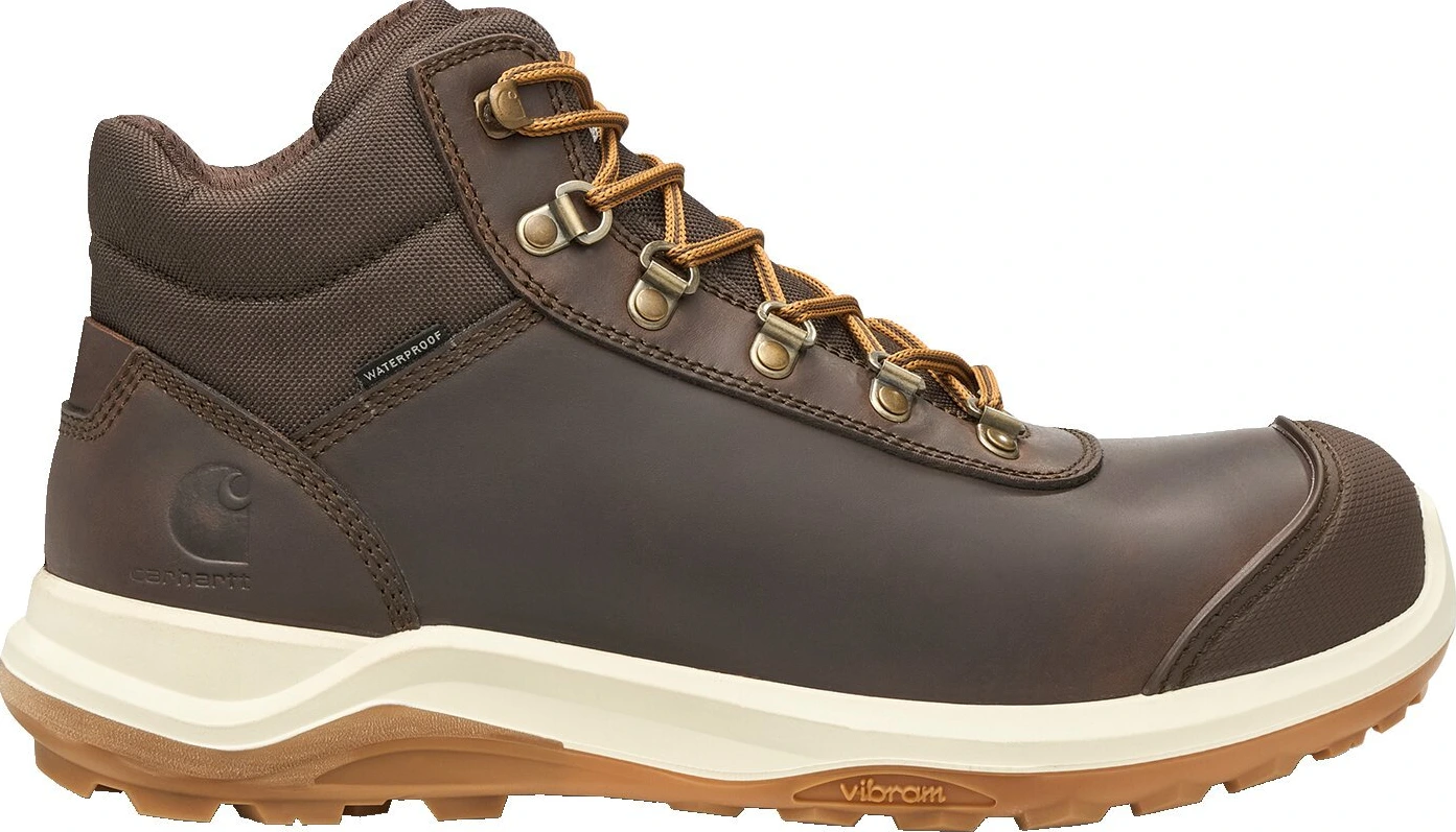 Carhartt Wylie Rugged safety boot, Brown, 42