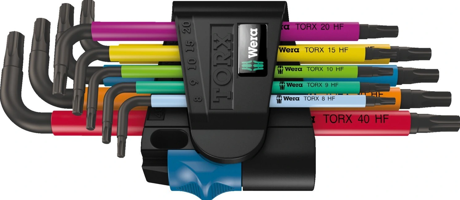 Wera Torx® key set, multicolor